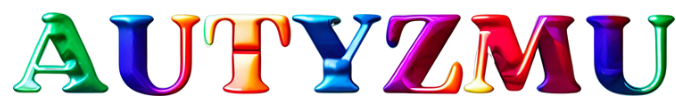 obraz przedstawiający kolorowy napis Autyzmu